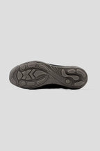 Layered Cowhide Panel Sneakers - Black - view 4
