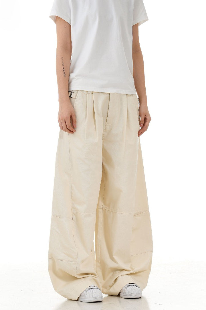 Loose Fit Adjustable Blade Trousers