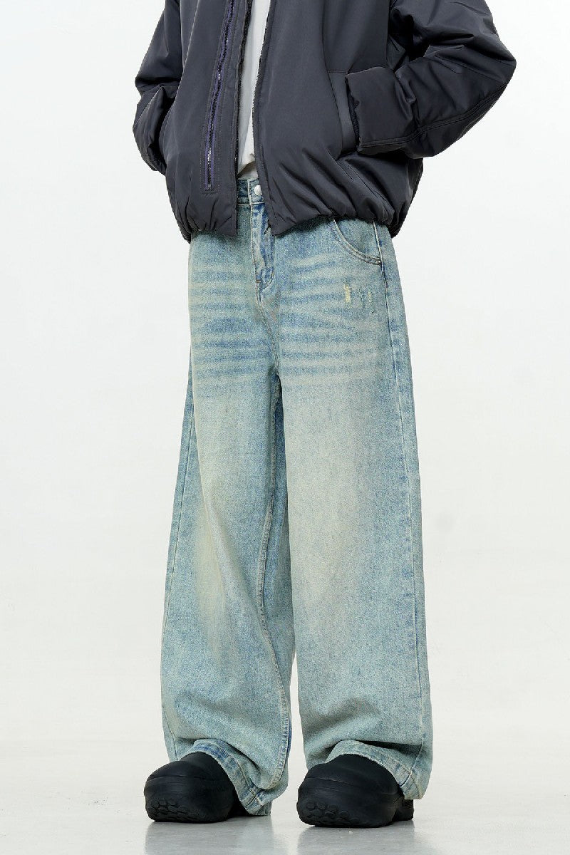 Faded Cleanfit Baggy Jeans