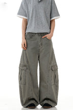 High Waist Blade Cargo Pants