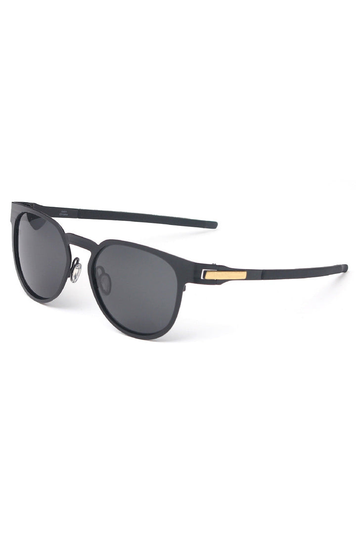 Retro Polarized Round Sunglasses