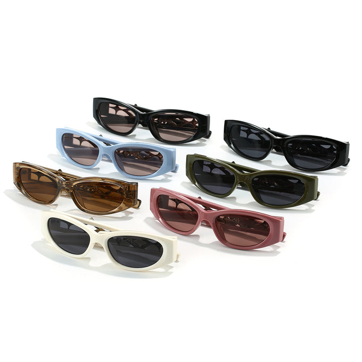 Star Frame Cat Eye Sunglasses