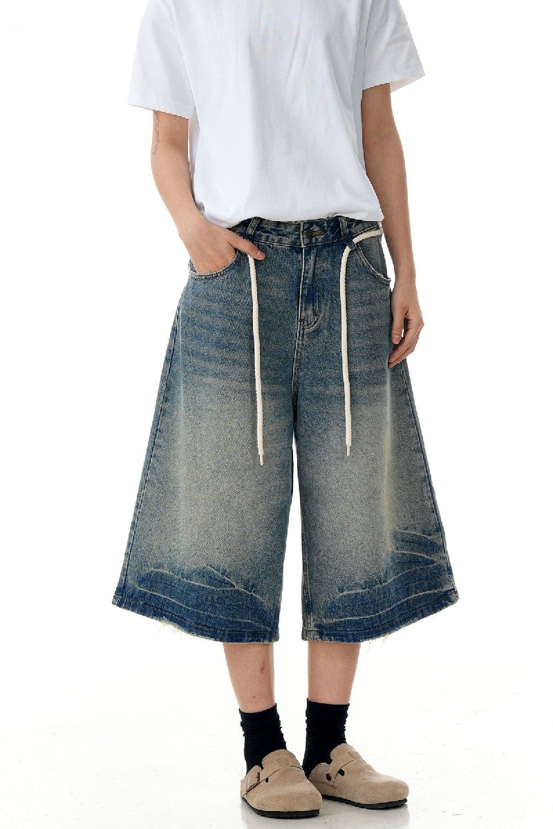 Drawstring Blade Jorts