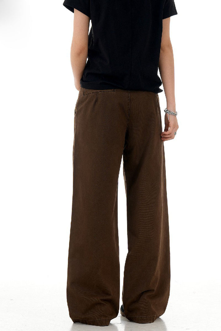 Diamond Patch Straight Trousers