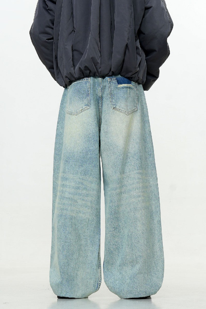 Faded Cleanfit Baggy Jeans