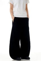 Loose Fit Adjustable Blade Trousers