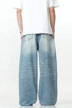 Washed Blue Cleanfit Jeans