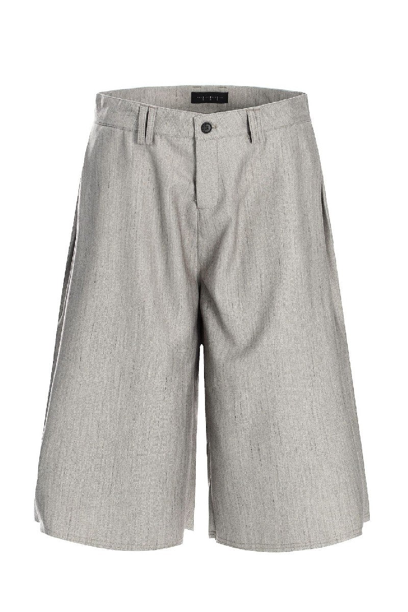 Herringbone Crop Dress Shorts