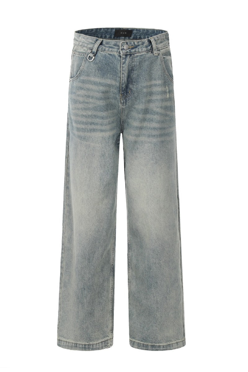 Faded Cleanfit Baggy Jeans