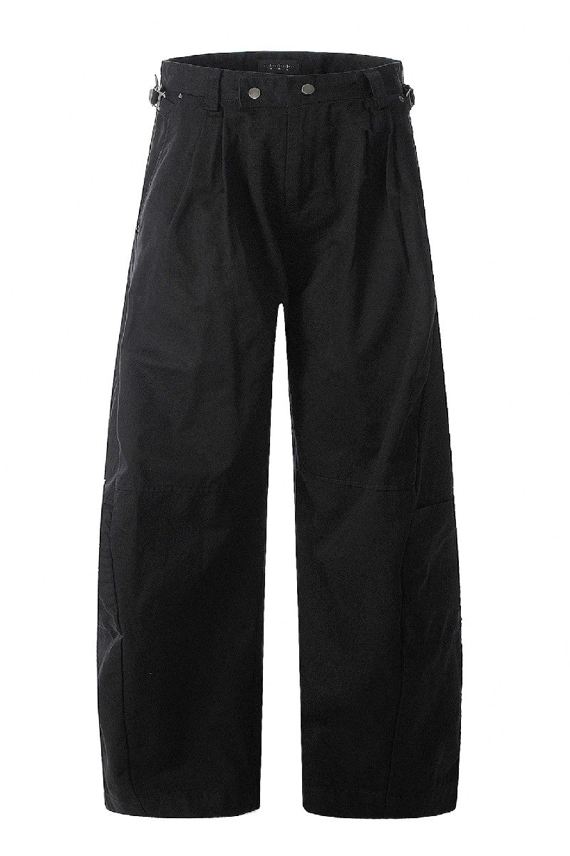 Loose Fit Adjustable Blade Trousers