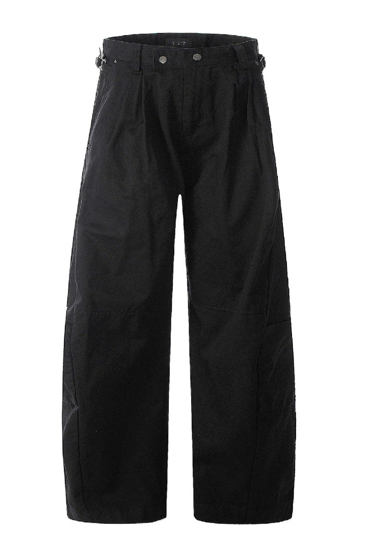Loose Fit Adjustable Blade Trousers