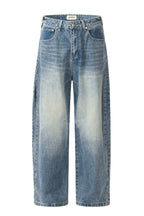 Washed Blue Cleanfit Jeans