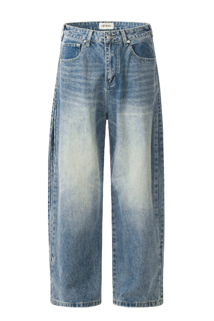 Washed Blue Cleanfit Jeans