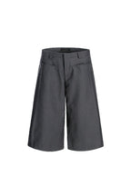 Solid Color Blade Cargo Shorts