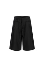 Solid Color Blade Cargo Shorts