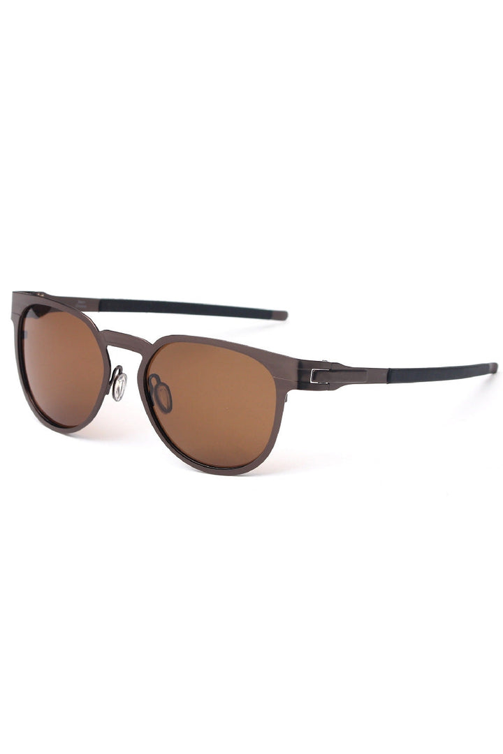 Retro Polarized Round Sunglasses