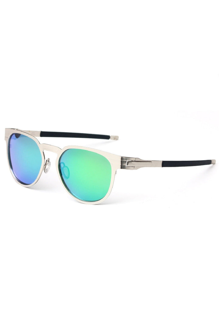 Retro Polarized Round Sunglasses