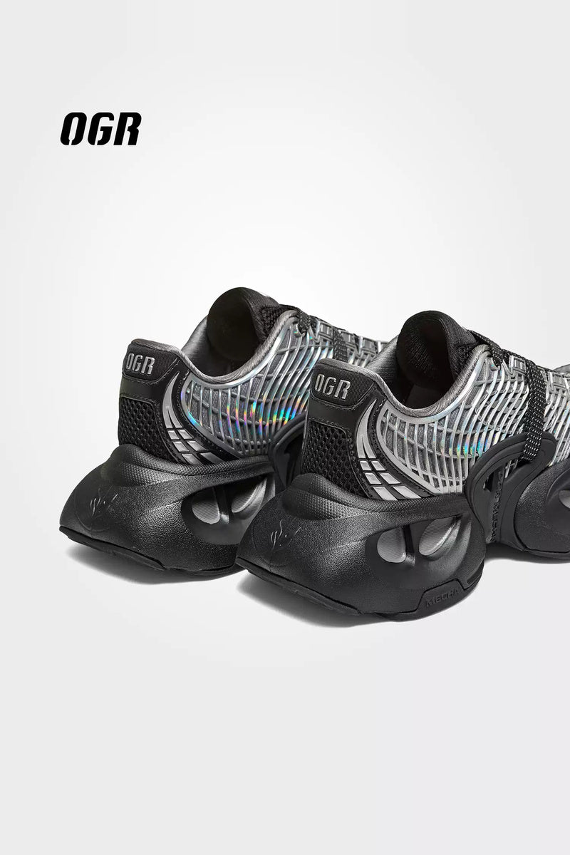 Retro Chunky Running Sneakers - product view