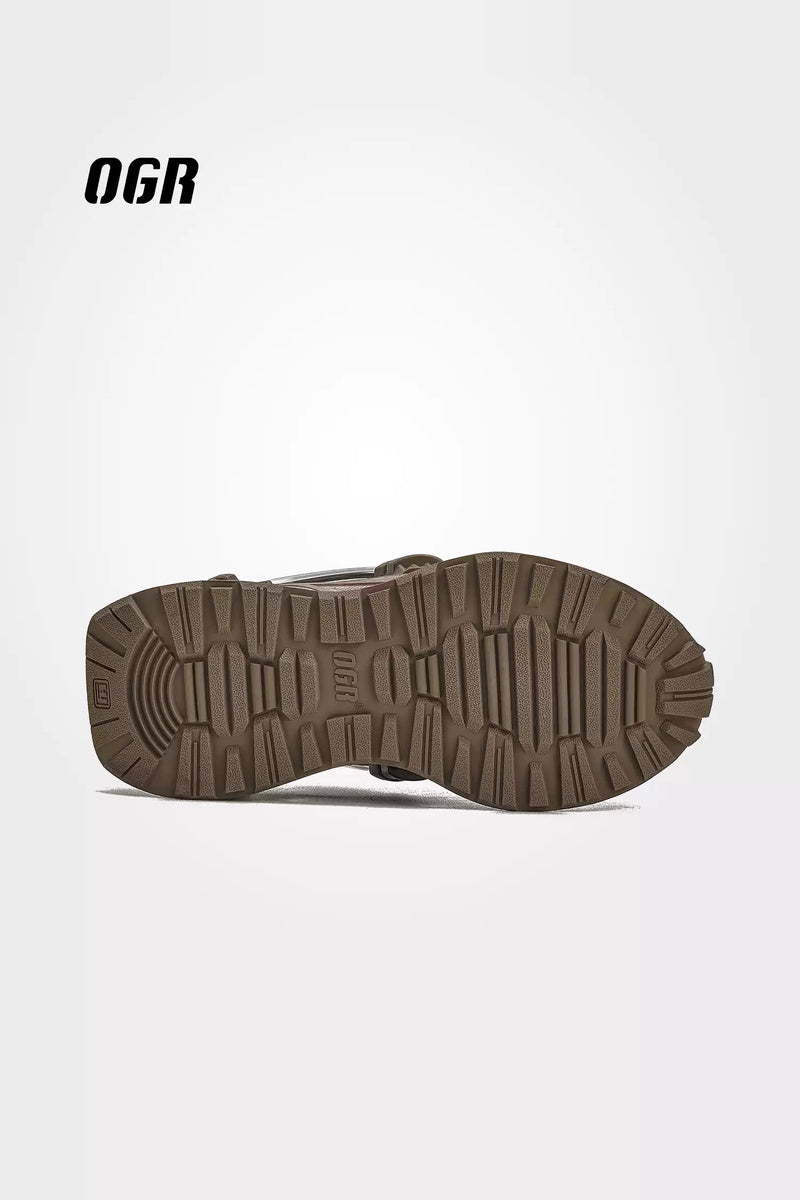 Mesh Chunky Running Sneakers - product view