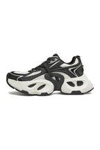 Retro Chunky Running Sneakers - Ink White