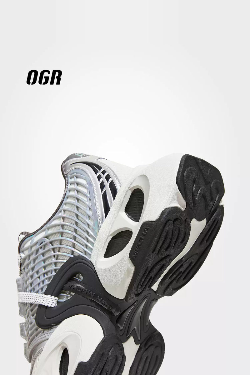 Retro Chunky Running Sneakers - product view