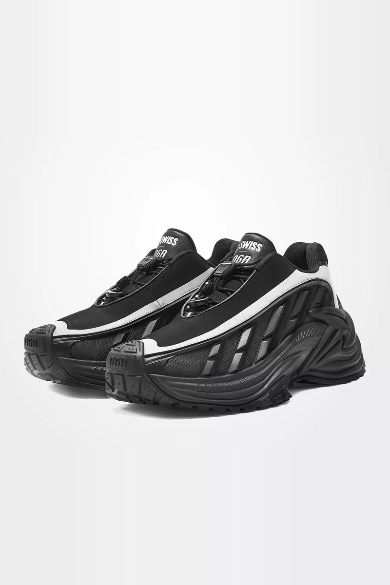 Retro Chunky Running Sneakers - diagonal pair