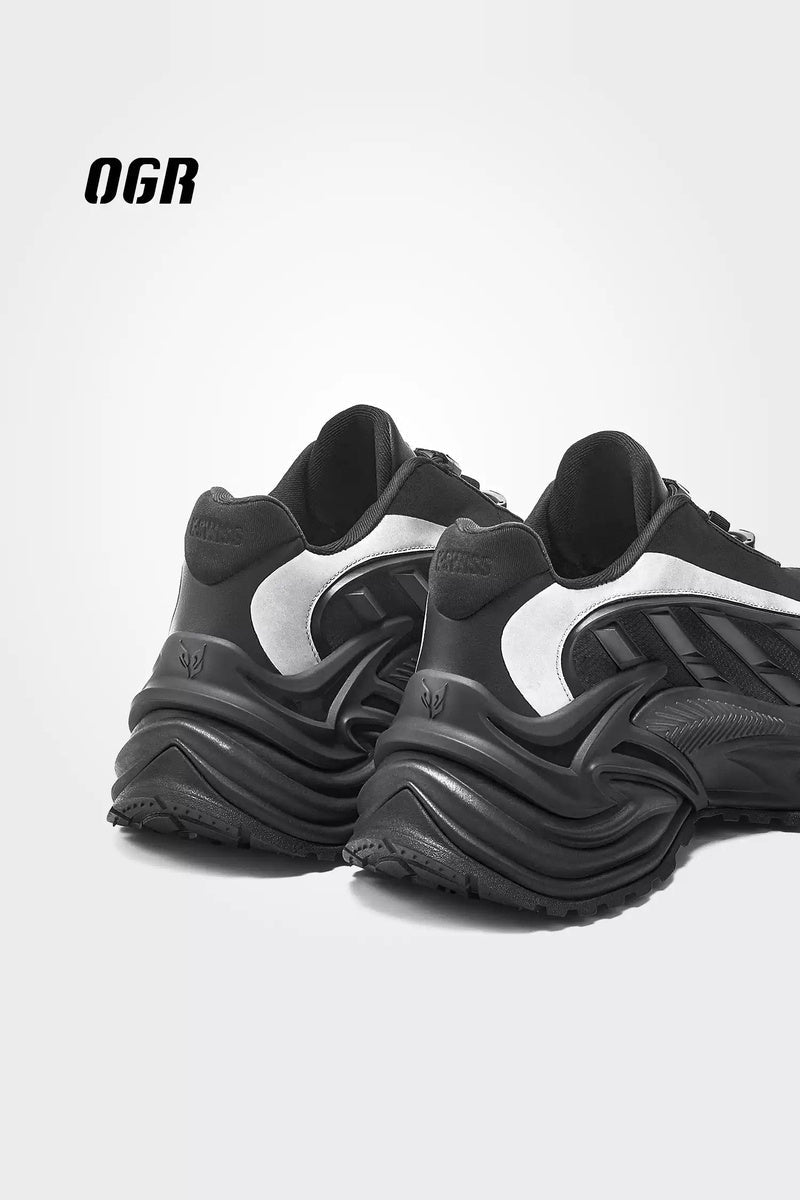 Retro Chunky Running Sneakers - product view
