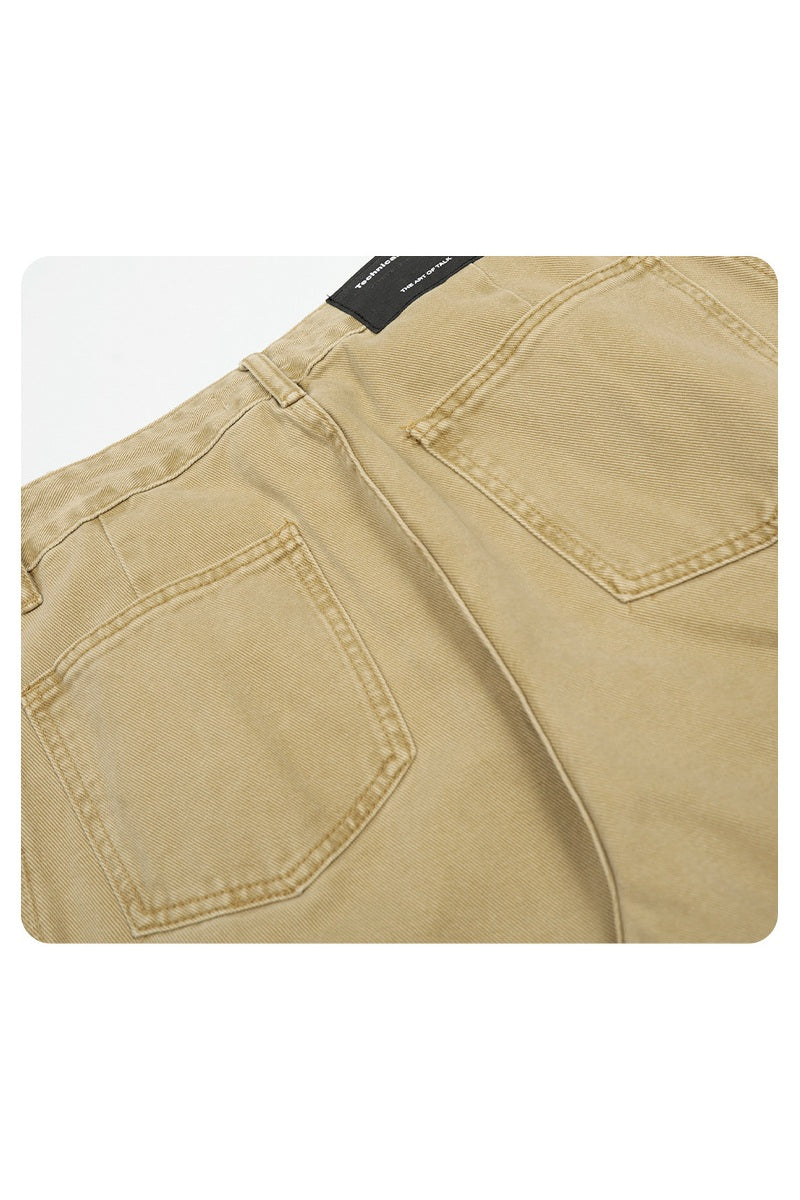 Panelled Wide Leg Jeans detail