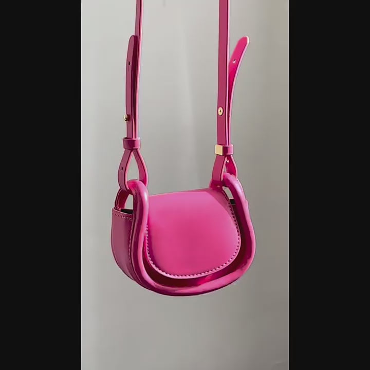 Modern Crossbody Mini Abstract Bag