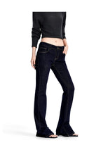 Raw Bootcut Stretch Jeans