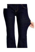 Raw Bootcut Stretch Jeans