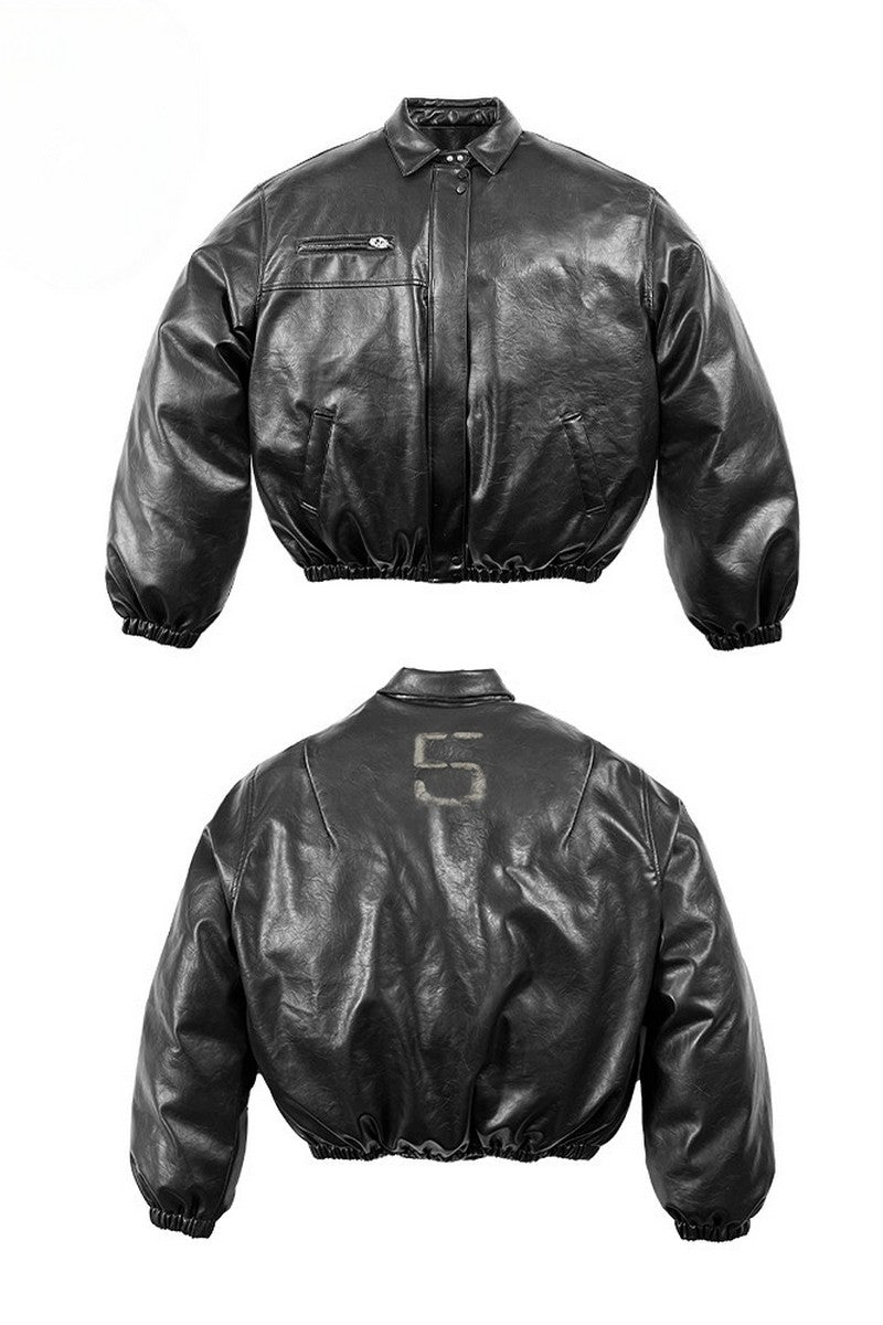 Vintage Oil Puff Jacket