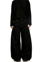 Sculpted Cotton Barrel Pants – view 1