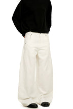 Sculpted Cotton Barrel Pants – view 3