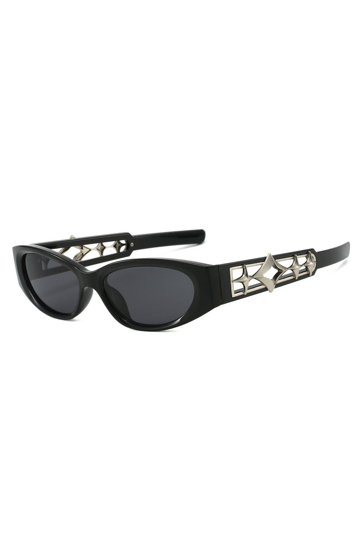 Star Frame Cat Eye Sunglasses