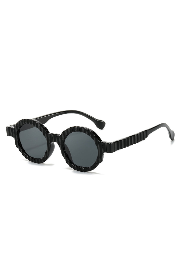 Retro Round Frame Sunglasses