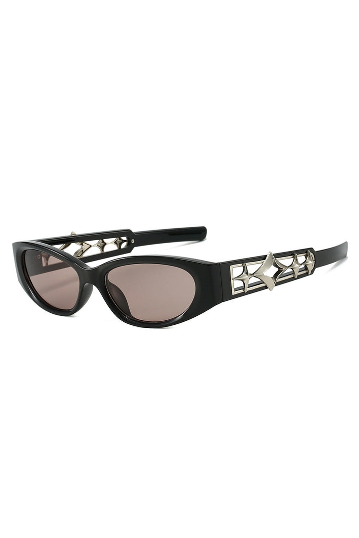 Star Frame Cat Eye Sunglasses