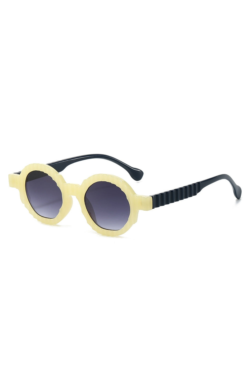 Retro Round Frame Sunglasses