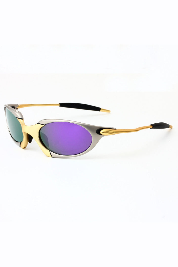 Gold Frame Polarized Sunglasses