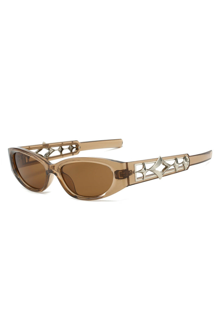 Star Frame Cat Eye Sunglasses