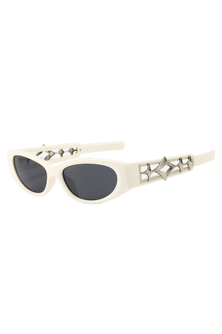 Star Frame Cat Eye Sunglasses