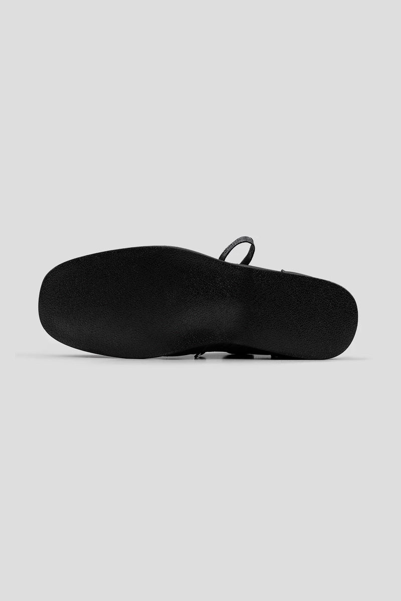 Soft Sheepskin Panel Trainers - Black - view 4