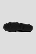 Soft Suede Panel Trainers - Black - view 4