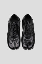 Split Toe Horsehide Sneakers - Black - view 5