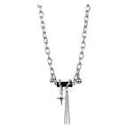 Titanium Y2K Star Necklace