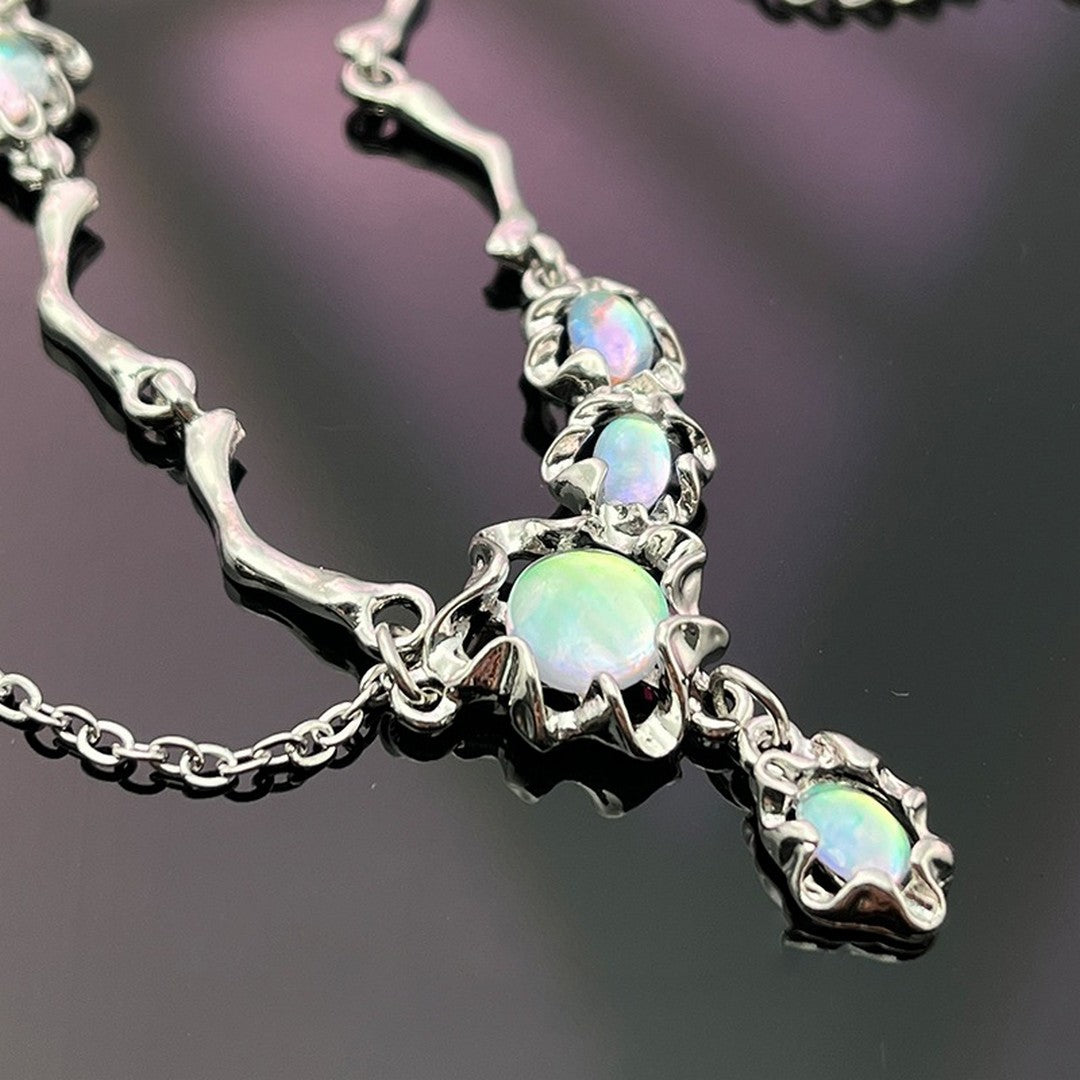 Water Drop Moonstone Necklace