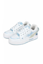 Star Panel Low Top Sneakers - front three-quarter view