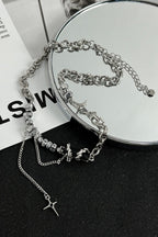 Titanium Y2K Star Necklace