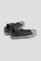 Washed Canvas Low Sole Sneakers - Washed Gray - view 4
