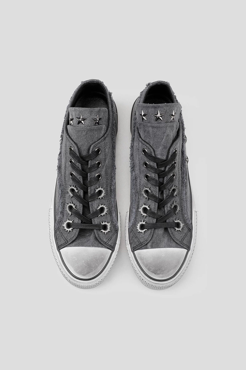 Washed Canvas Low Sole Sneakers - Washed Gray - view 5